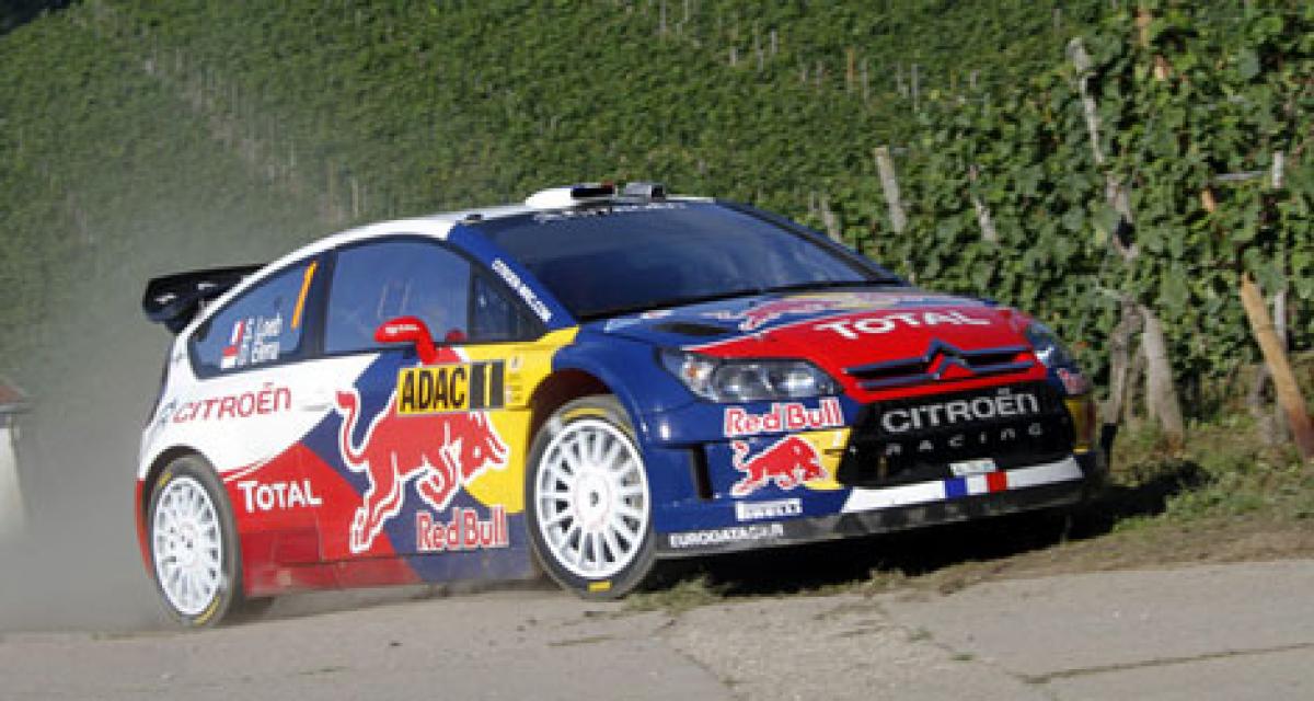 WRC : Duel Sébastien Loeb / Dani Sordo sur les routes allemandes