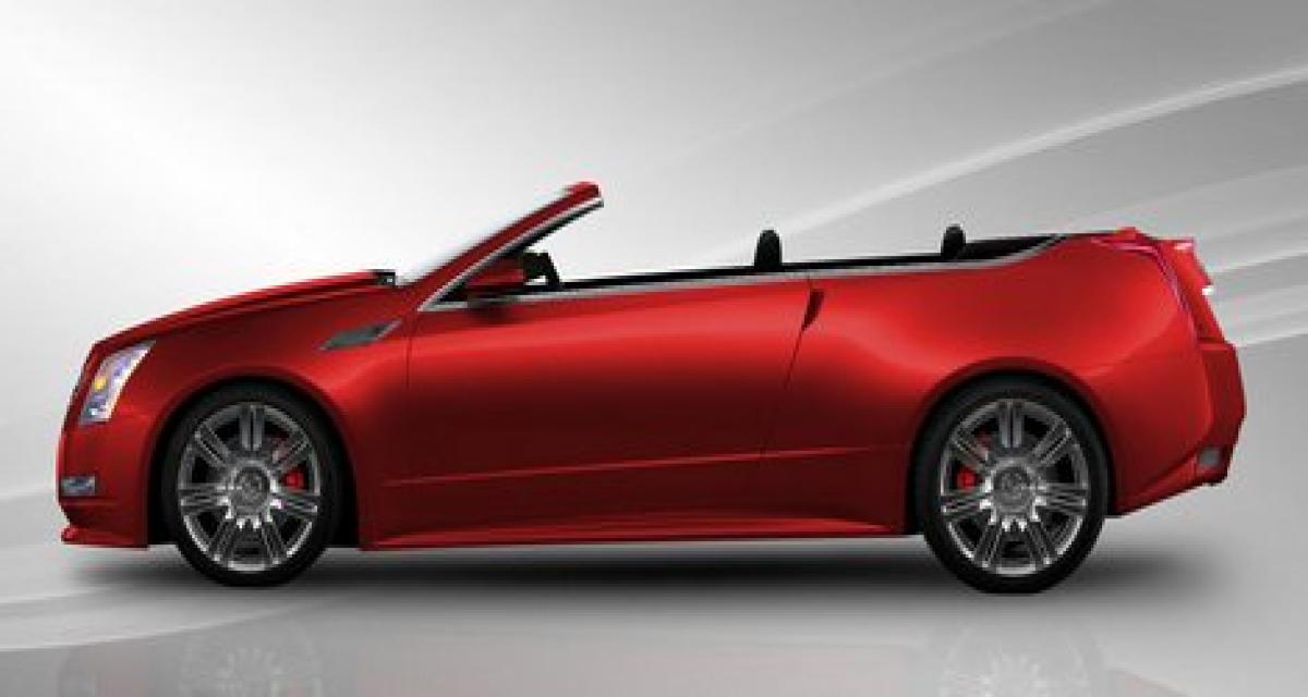 Virtuelle : la Cadillac CTS Coupé convertible par Droptop Customs