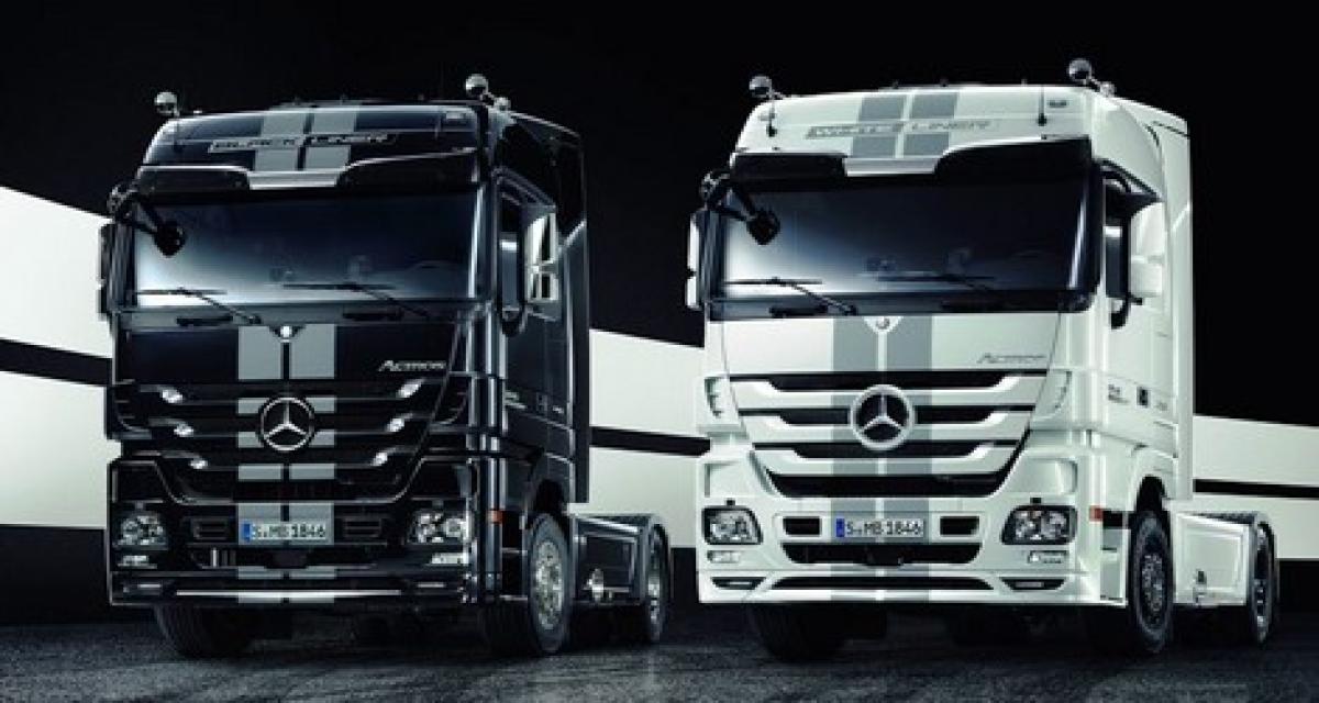 IAA: Mercedes Actros Black Liner et White Liner