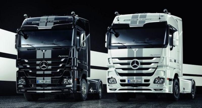  - IAA: Mercedes Actros Black Liner et White Liner