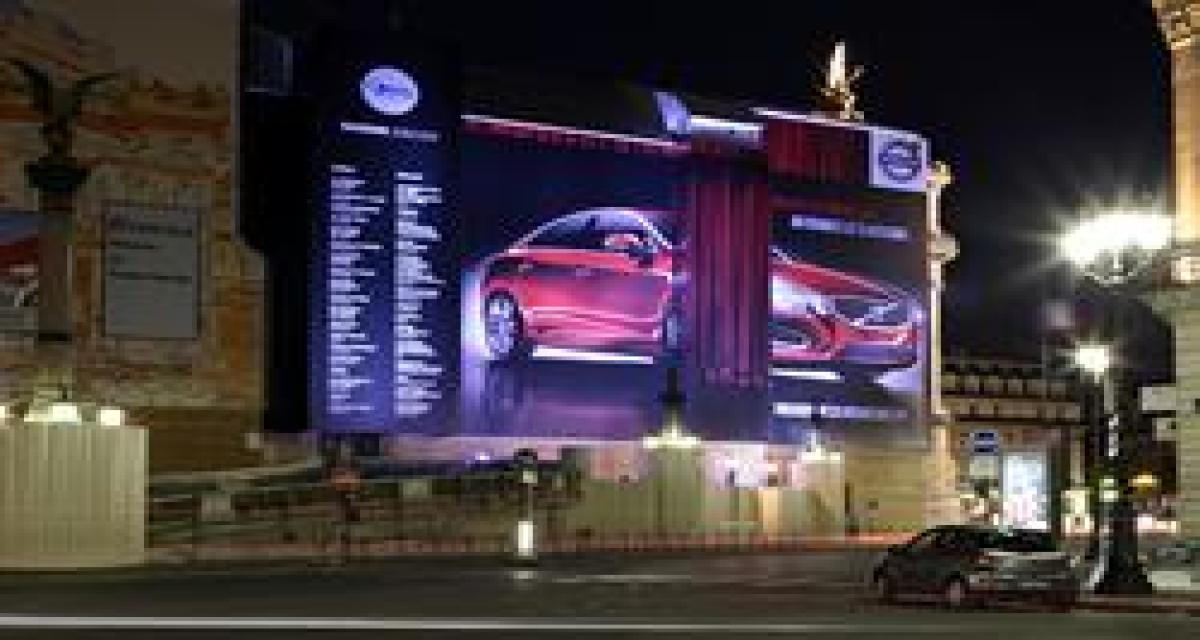 La Volvo S60 fait sa pub' à l'Opéra Garnier