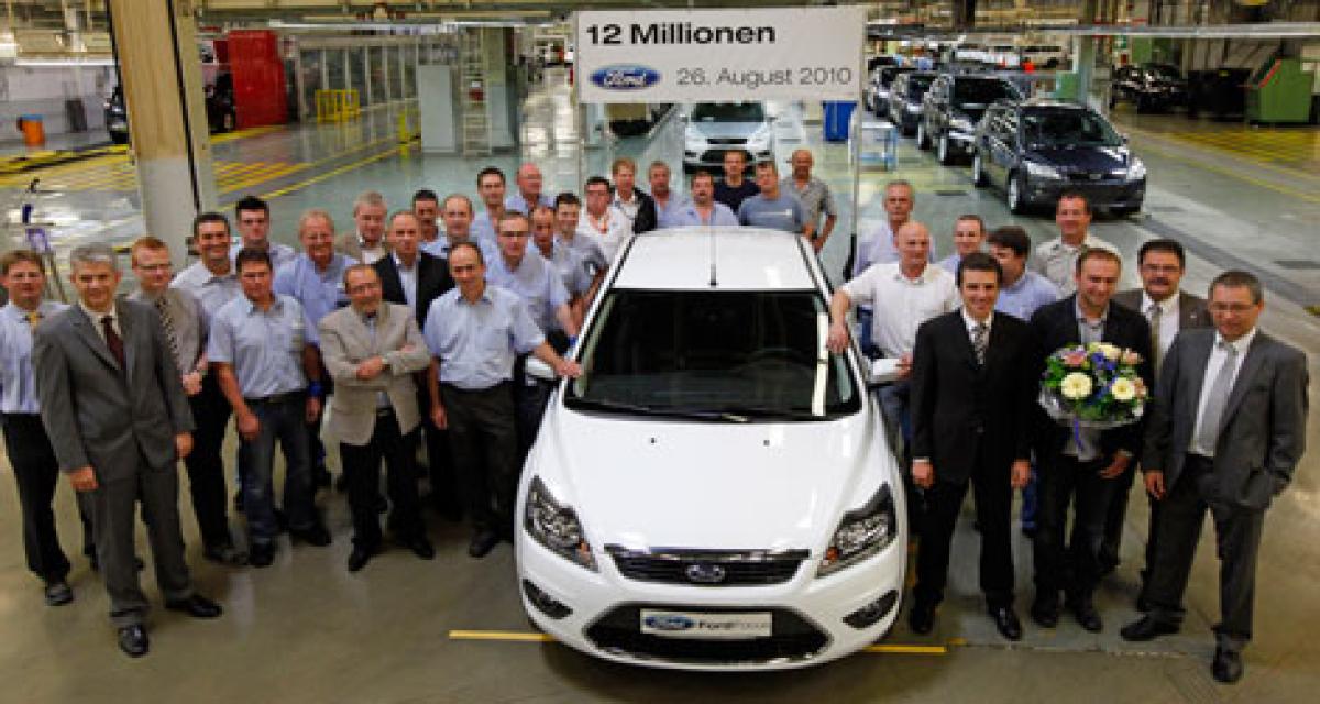 Ford à Saarlouis, 12 millions de voitures produites