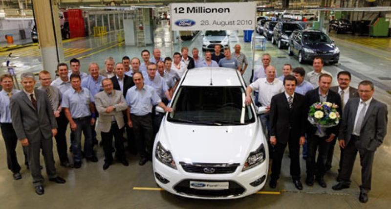  - Ford à Saarlouis, 12 millions de voitures produites