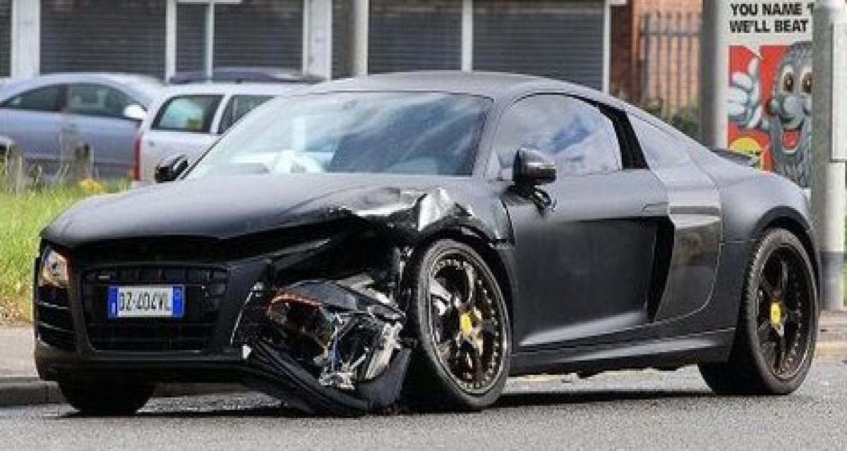 Terrible : Mario Balotelli crashe son Audi R8