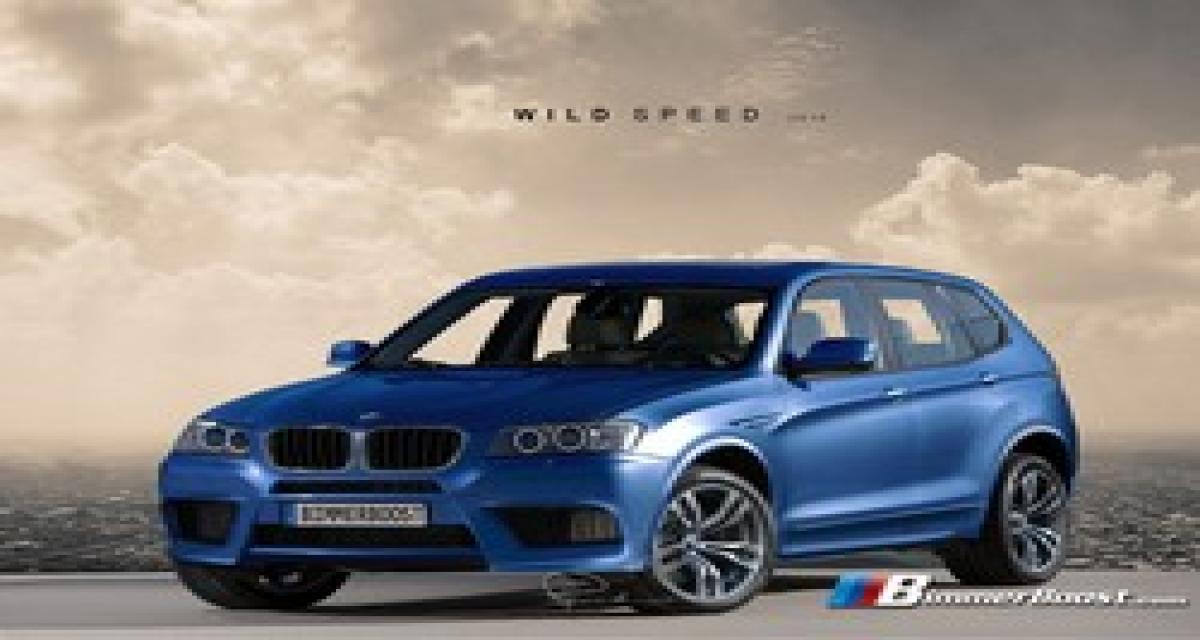 Photoshop : BMW X3 M