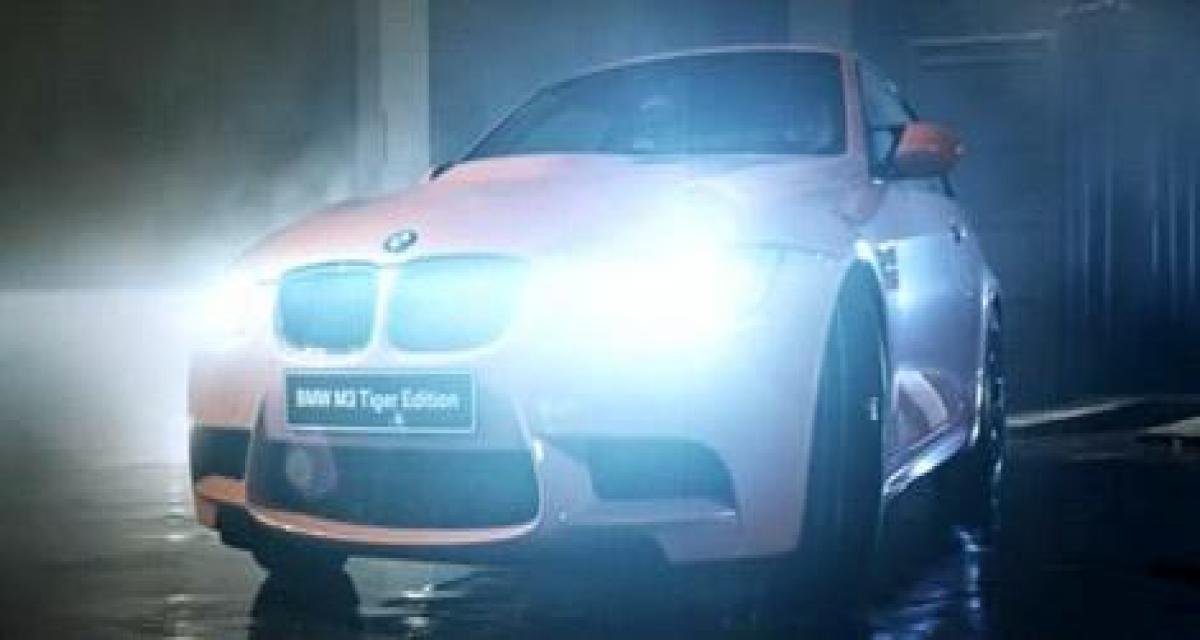 BMW M3 Tiger Edition : la vidéo 