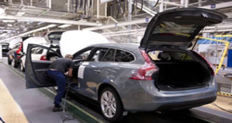  - La production de la Volvo V60 lancée