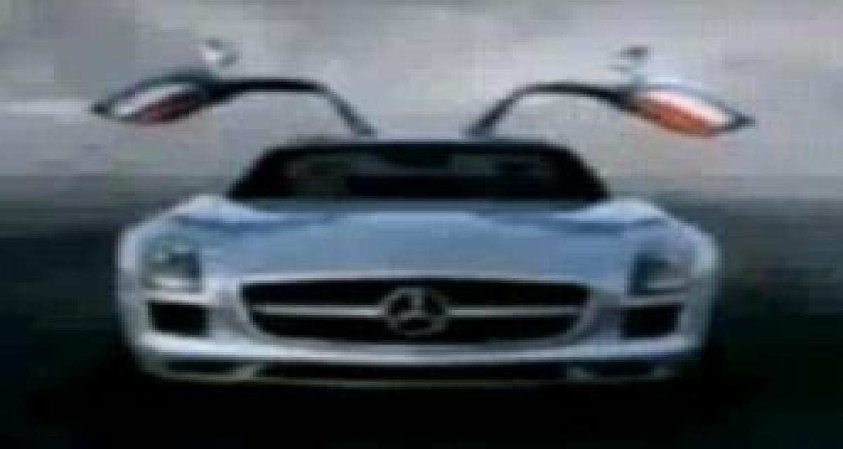 Vidéo pub : la Mercedes SLS AMG en championne