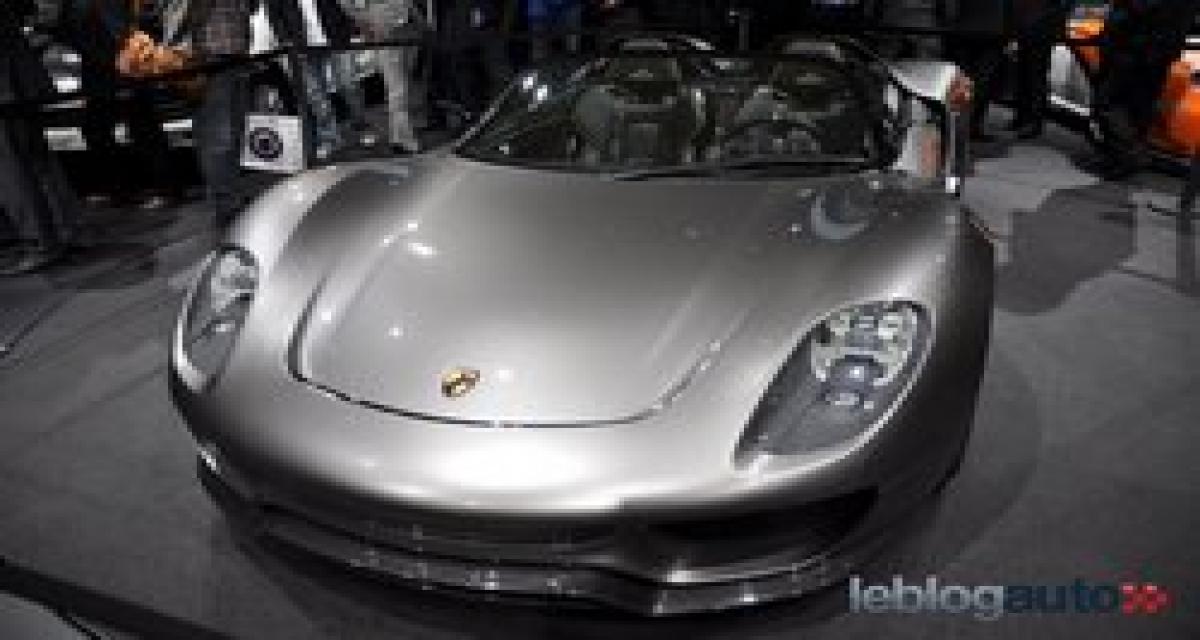 918 Spyder : Porsche prend les dépôts