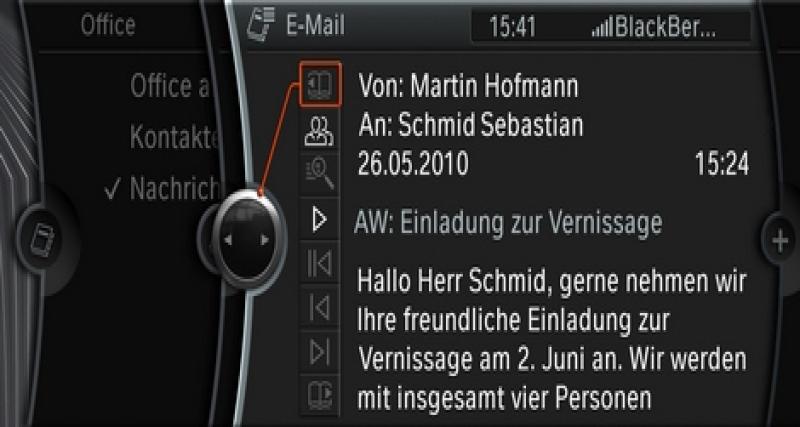  - BMW ConnectedDrive : nouvelles fonctionnalités