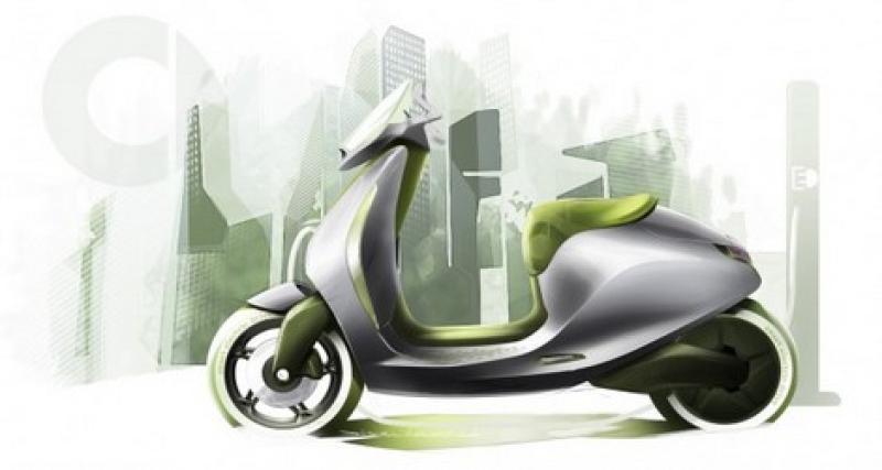  - Paris 2010 : un scooter hybride chez Smart