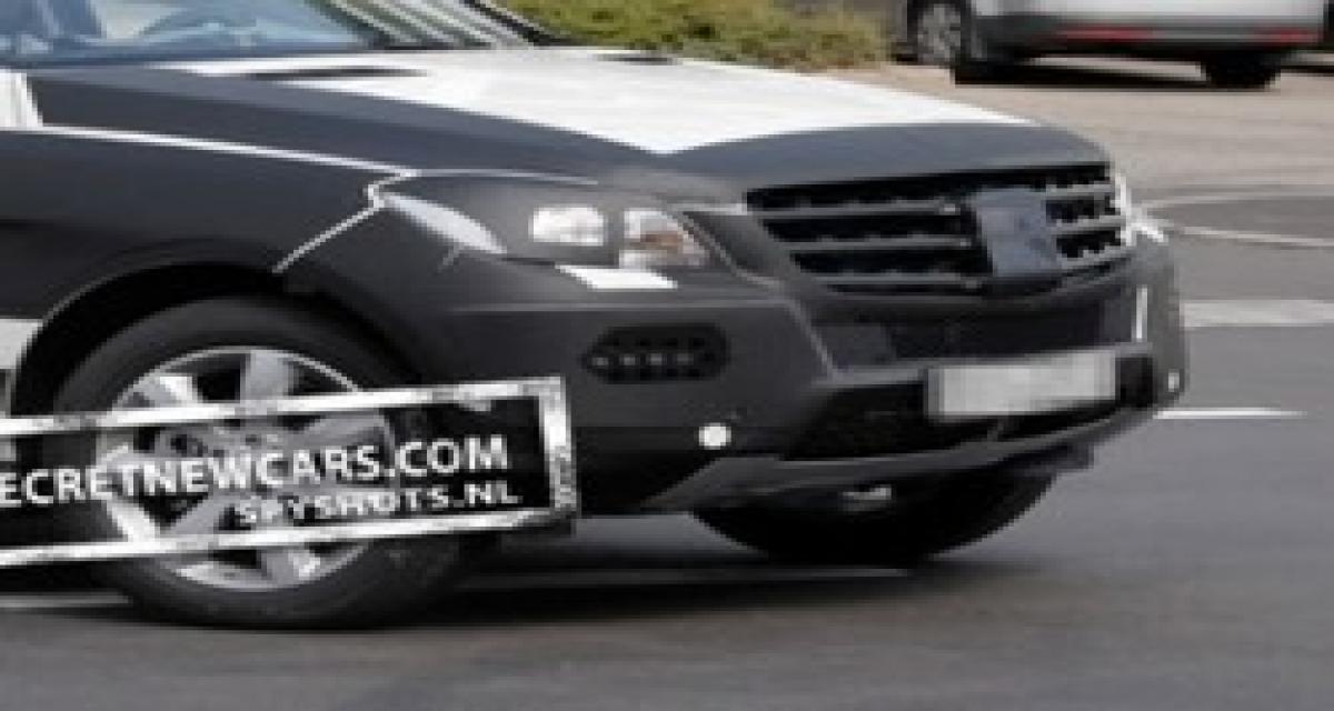 Spyshot : Mercedes ML 2011