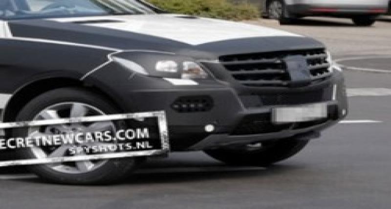  - Spyshot : Mercedes ML 2011