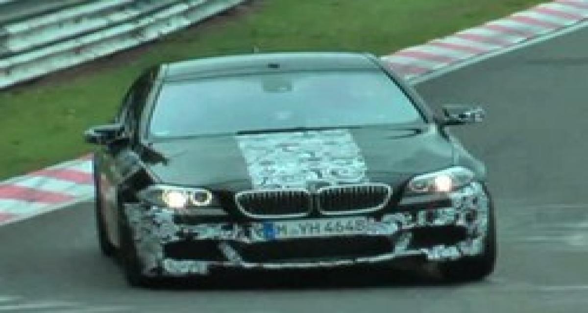 Spyshot : la BMW M5 sur le Ring (vidéo)