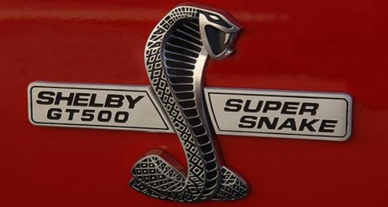  - Ford Shelby GT500 Super Snake : millésime 2011 et 800 ch en offre ultime