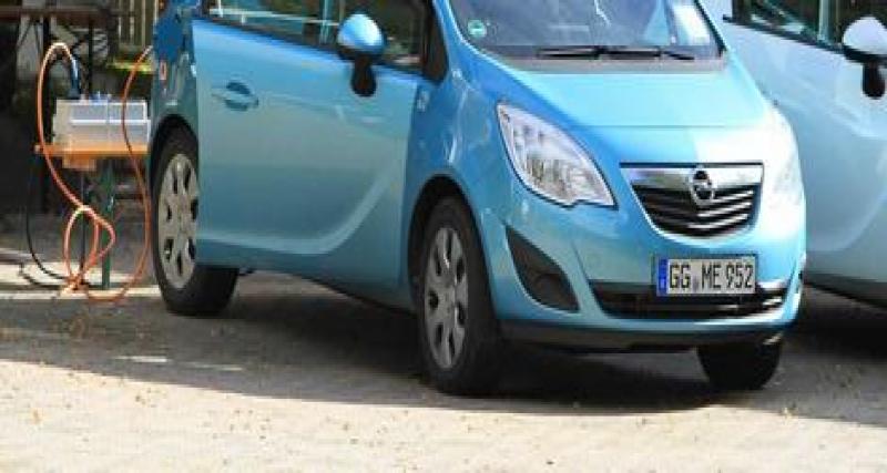  - Spyshot : un Opel Meriva BEV en préparation ?