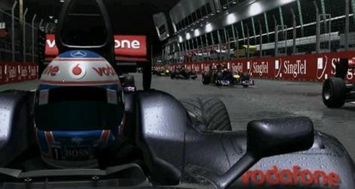 Vidéo F1 2010 : et de nuit, sous la pluie ?