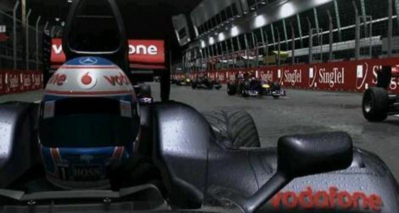  - Vidéo F1 2010 : et de nuit, sous la pluie ?