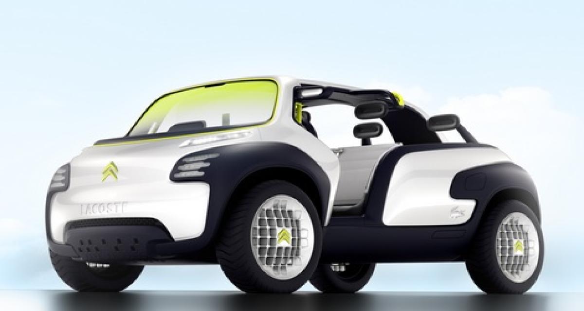 Mondial Auto Paris 2010 : concept Citroën Lacoste, t'as le look croco ?