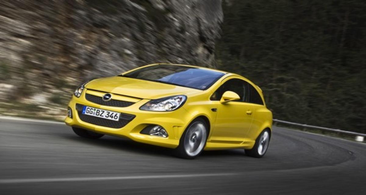 Opel Corsa OPC : remise à niveau