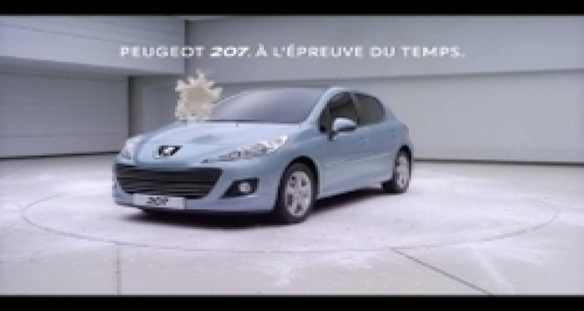 La Peugeot 207 en campagne de communication 3D