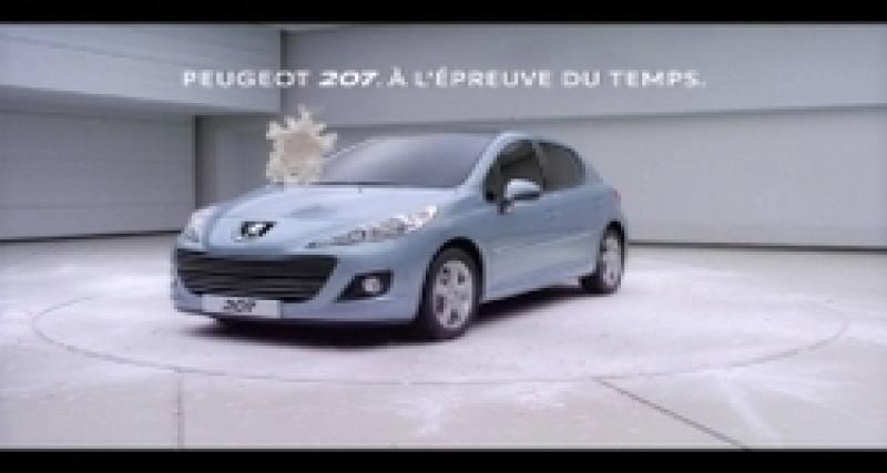  - La Peugeot 207 en campagne de communication 3D