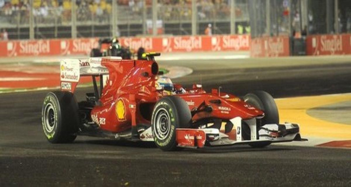 F1 Singapour qualifications: Alonso en pole