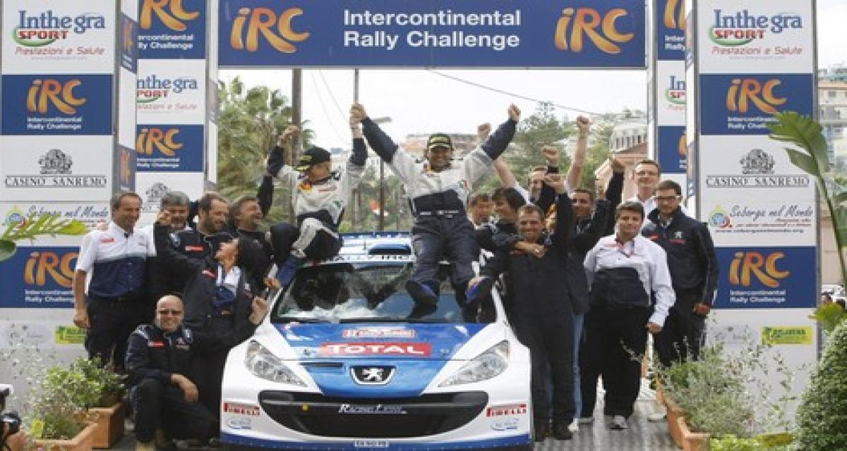IRC : victoire de Paolo Andreucci au Rallye de San Remo 