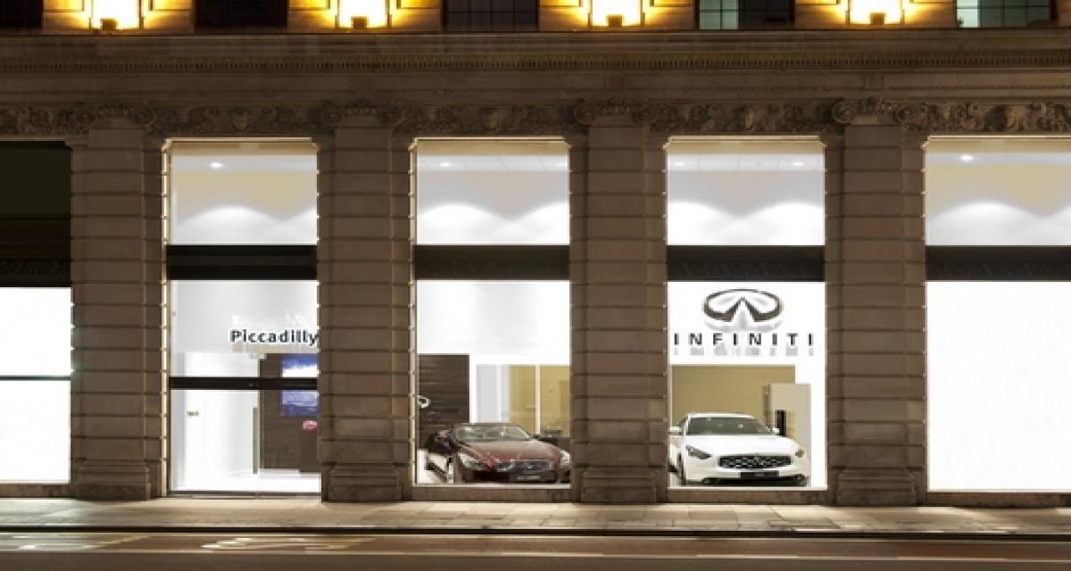 Infiniti ouvre un showroom à Piccadilly 