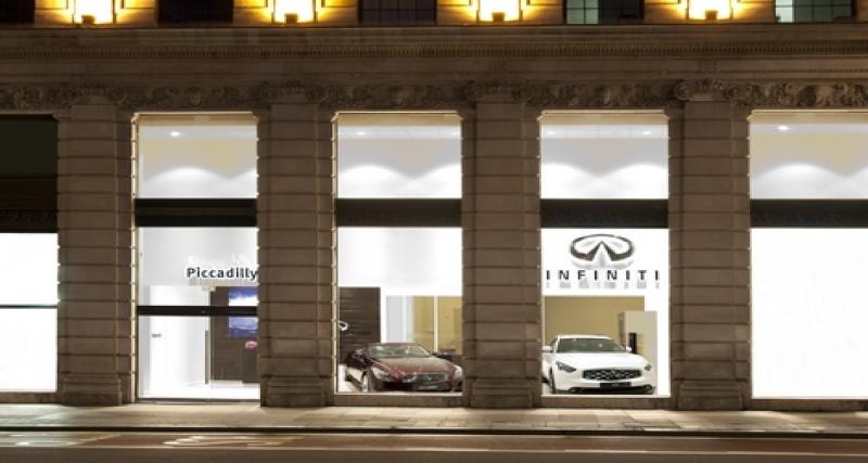  - Infiniti ouvre un showroom à Piccadilly 
