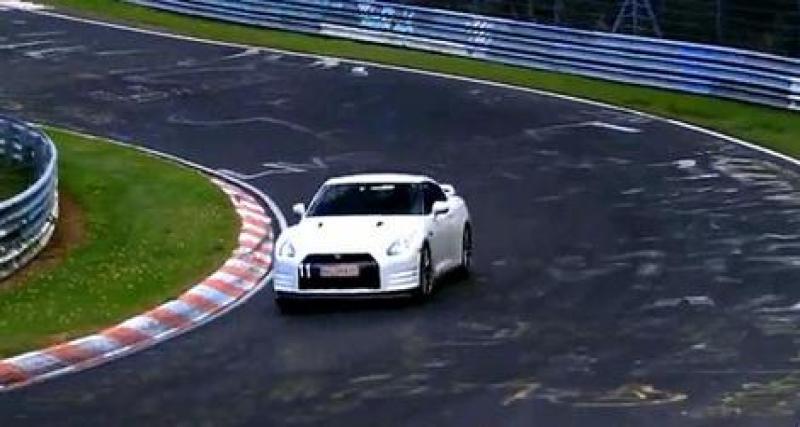  - Spyshot : la nouvelle Nissan GT-R s'échauffe sur le Nürburgring (vidéo)