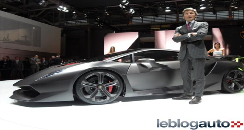  - Mondial de l'auto: Lamborghini Sesto Elemento dévoilée