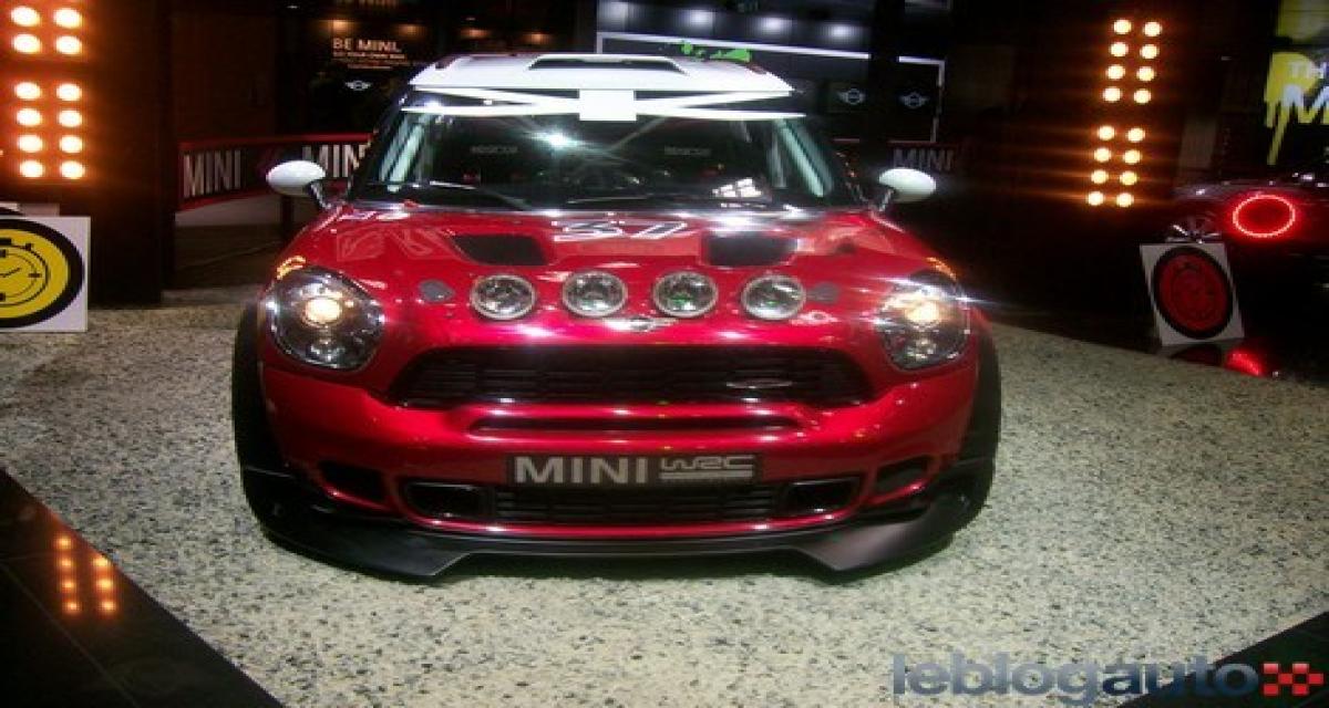 Mondial Auto Paris 2010 : Mini Countryman WRC (vidéos)