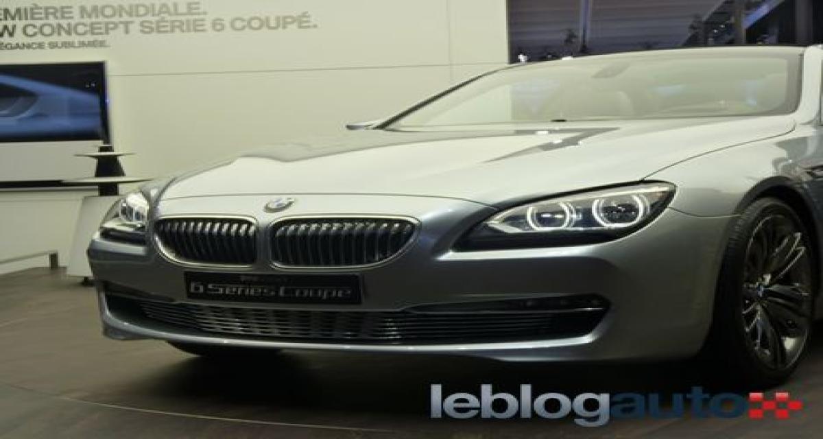 Mondial Auto Paris 2010 live : BMW Série 6 Concept (vidéo)