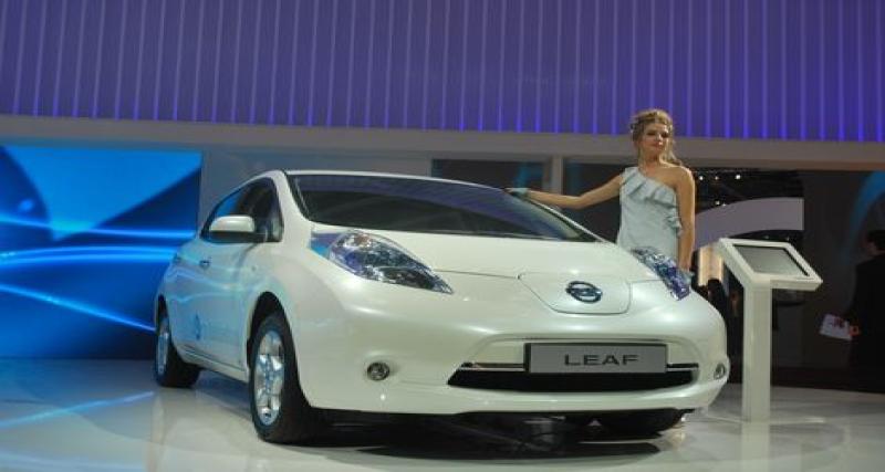  - Mondial Auto Paris 2010 live : Nissan Leaf