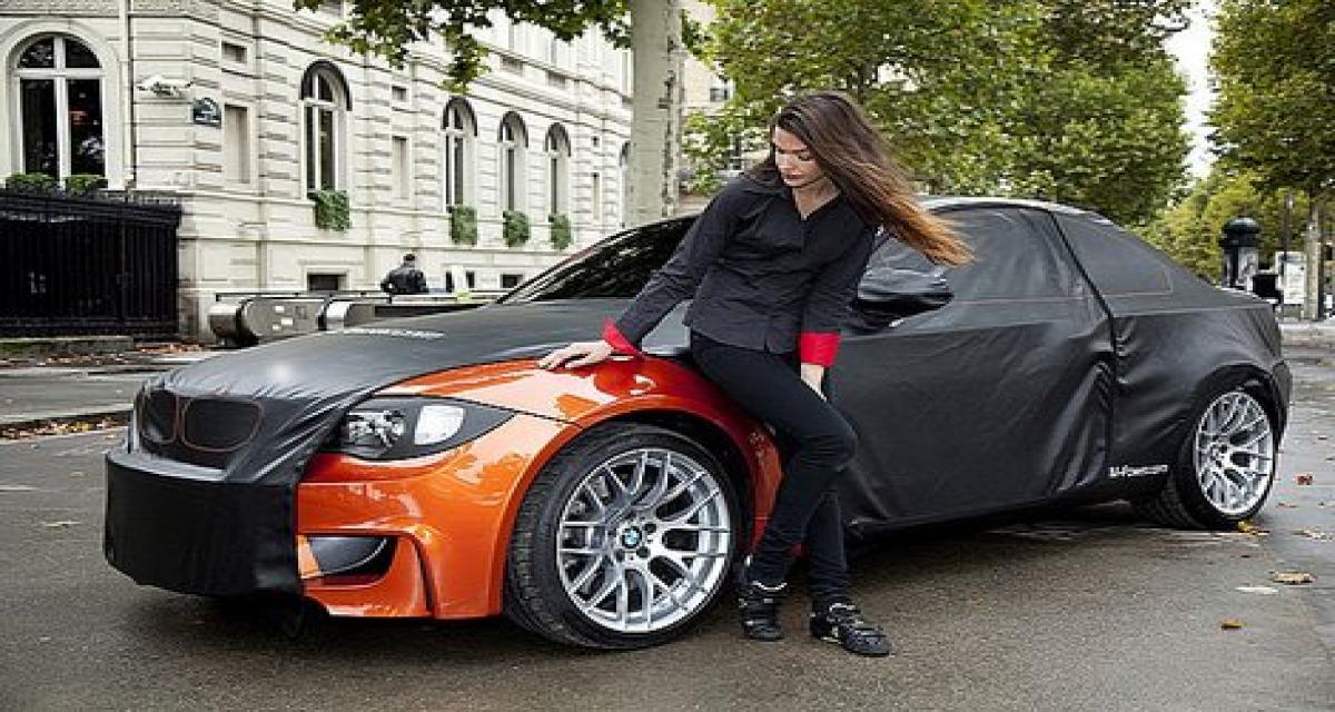 La future BMW Série 1M Coupé s'effeuille sur les Champs
