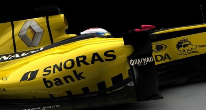  - на сдарове! : la Vodka Flagman rejoint le team Renault F1