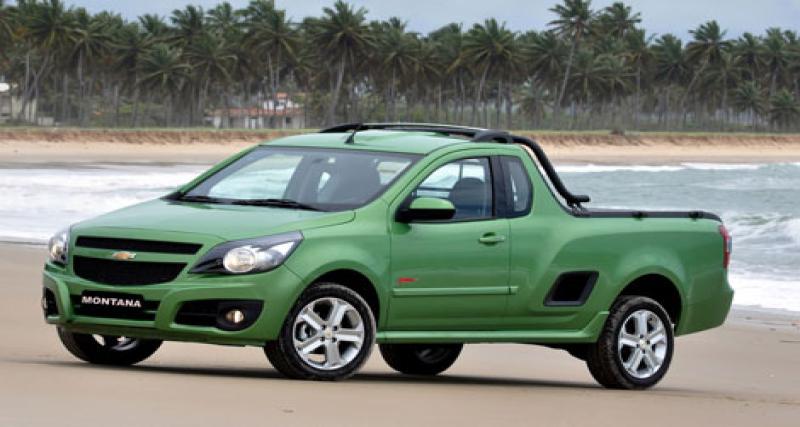  - Le nouveau Chevrolet Montana lancé au Brésil