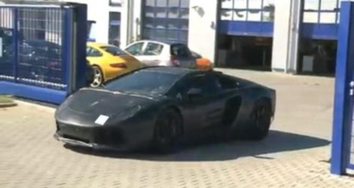 Spyshot : la Lamborghini Jota de retour (vidéo)
