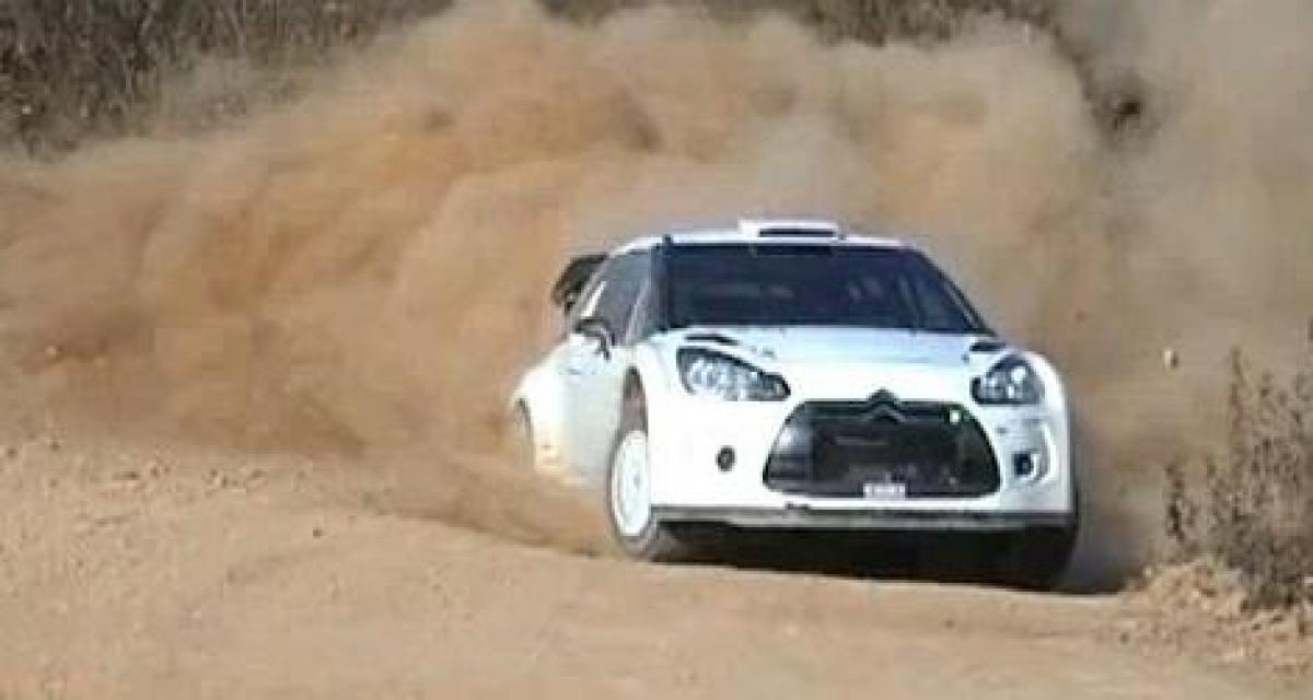 Algarve : échauffement pour la Citroën DS3 WRC