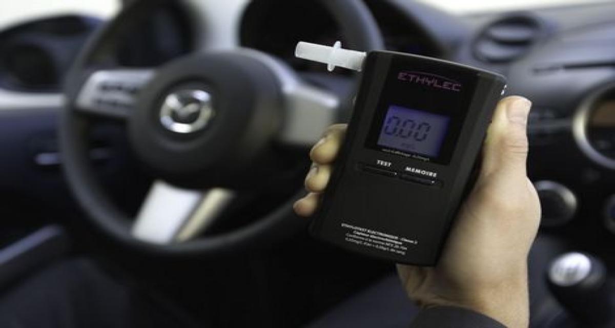 Mazda lance un éthylotest électronique