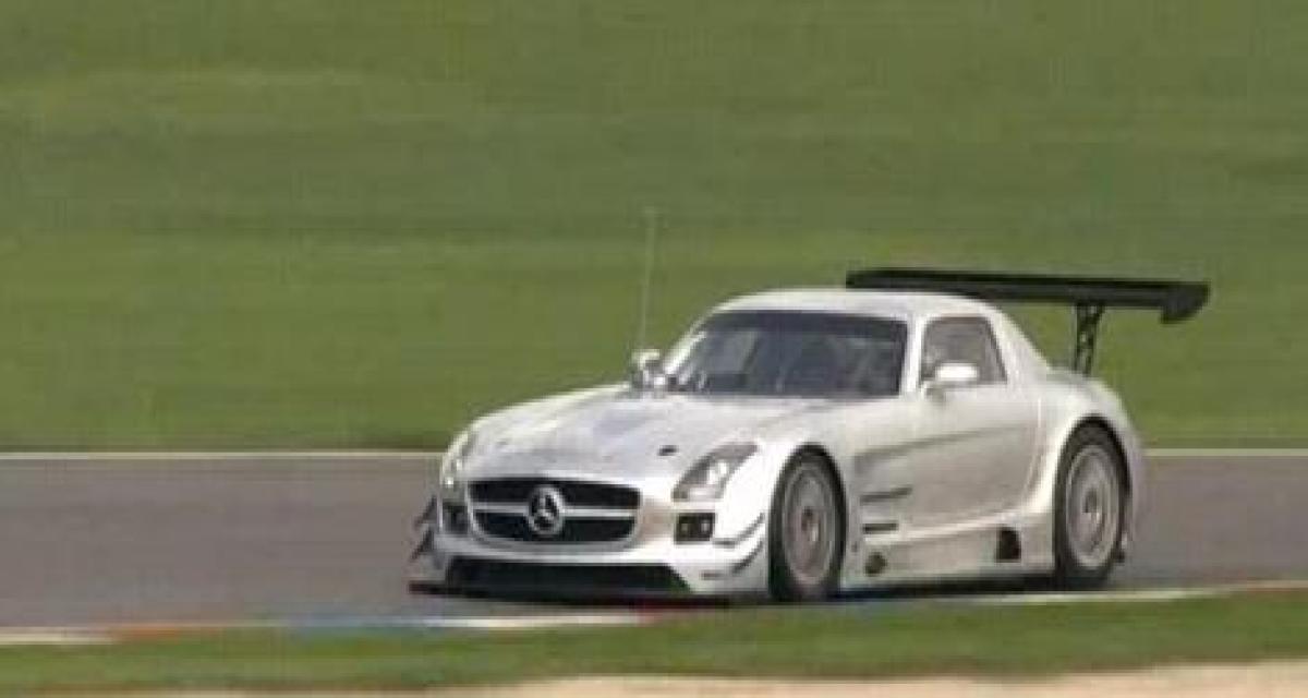 Vidéo : 20 mn avec la Mercedes SLS AMG GT3