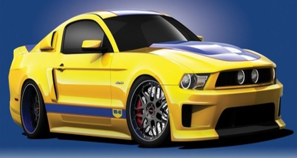 SEMA Show : Ford Mustang GT WD-40