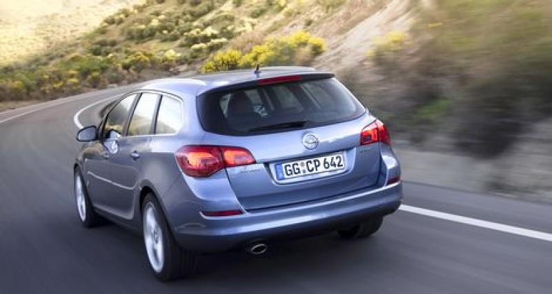  - L'Opel Astra Sports Tourer officiellement disponible