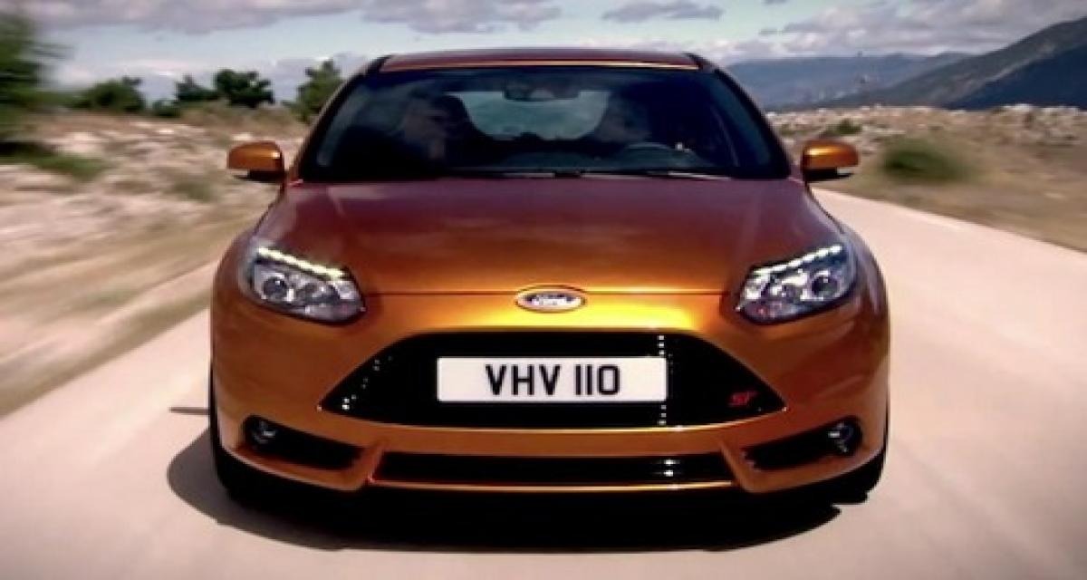 La Ford Focus ST fait de la réclame (vidéo)
