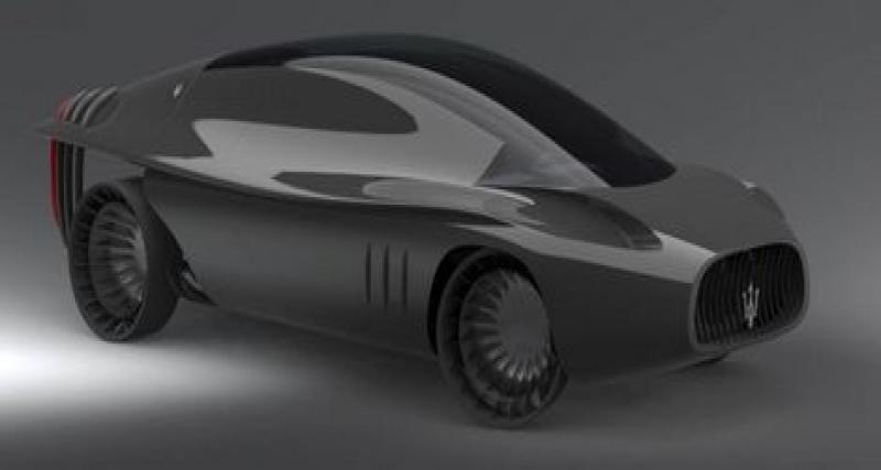  - Virtuel : le concept Maserati Quattroporte 2030