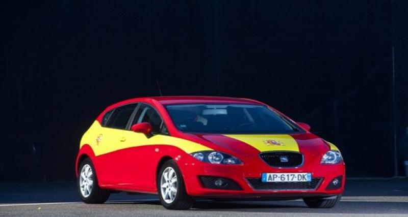  - Pour célébrer les 60ans de Seat : une Leon couleur España