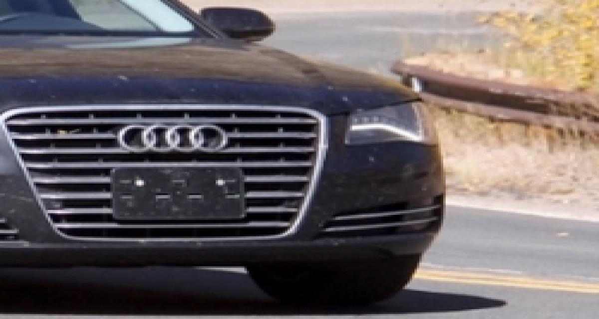 Spyshot : l'Audi S8 à découvert