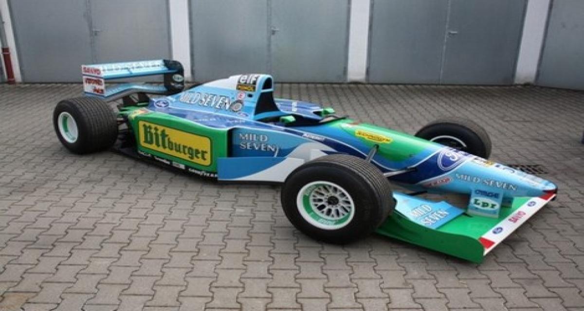 A vendre : la Benetton B194 de Schumacher