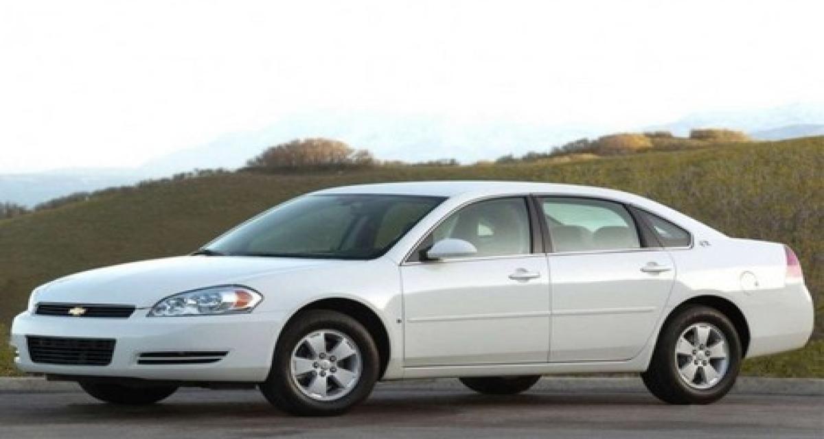 Plus de 320 000 Chevrolet Impala au rappel